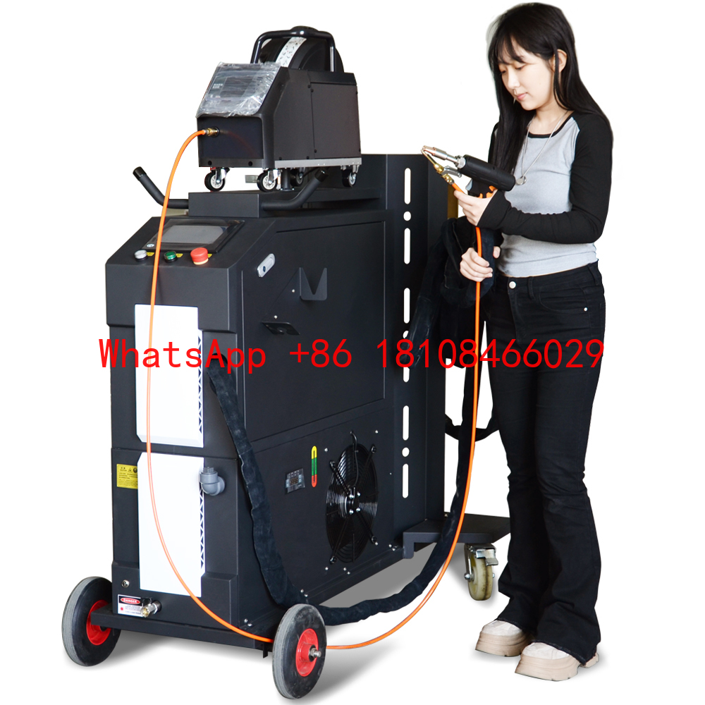 Industrial Handheld Laser Welder - Industriële, watergekoelde vezellaserlasmachine van 3000W voor