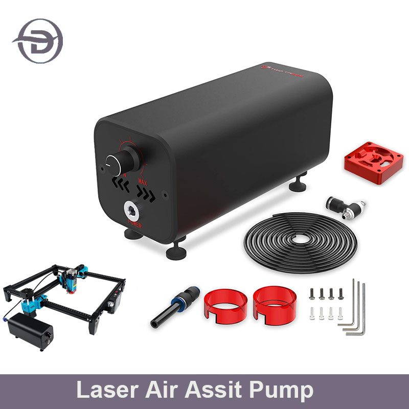 Industrial Laser Engraver - Air Assist hogesnelheidsluchtpomp Verstelbare luchtstroom Compatibel