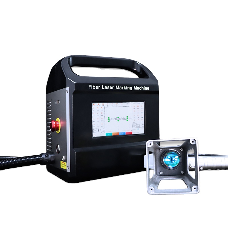 Industrial Handheld Laser Printer - Industriële draagbare lasercoderingsmachine, vezellaser coderingsmachine, metaal,
