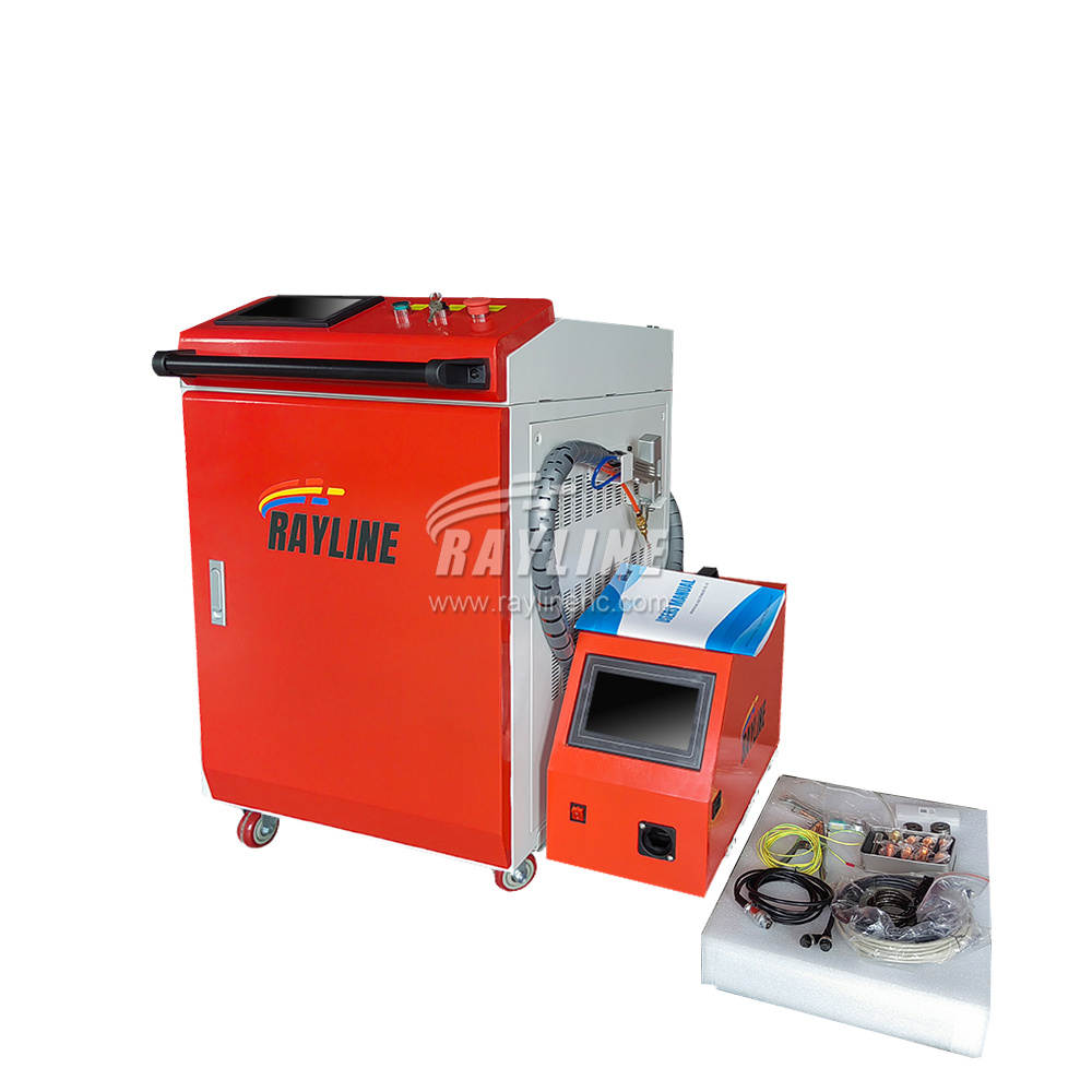 Industrial Handheld Laser Welder - 4-in-1 vezellaser lasmachine, watergekoeld, handbediende laserlasser