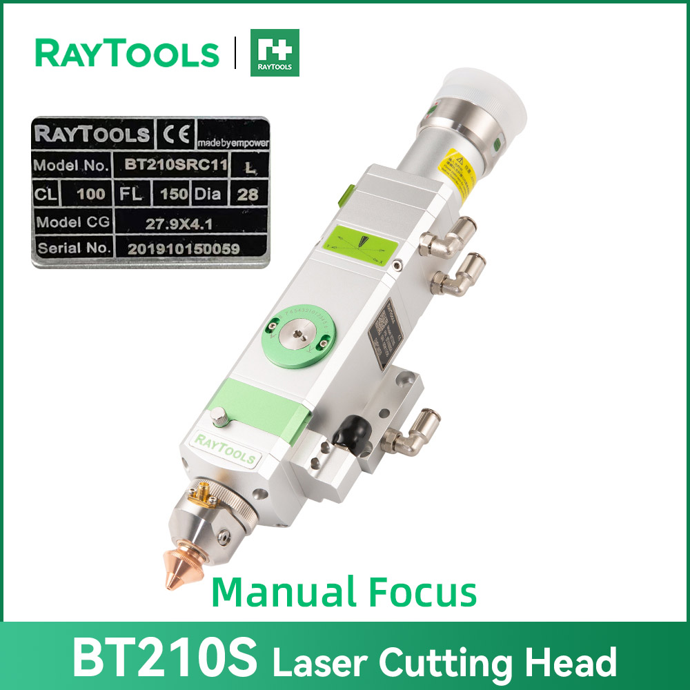 Fiber Laser Cutting Machine - Raytools BT210S 1,5KW Fiberlaser-snijkop CL100 F150