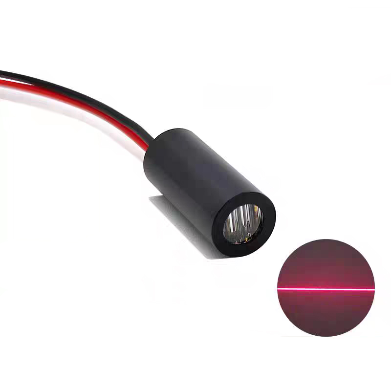 Industrial Laser Light - 635nm 5mW rode lijnlasermodule 90 °