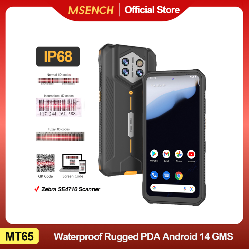 Waterdichte Robuuste PDA Andro - Industrial Laser Light recensie en prijs
