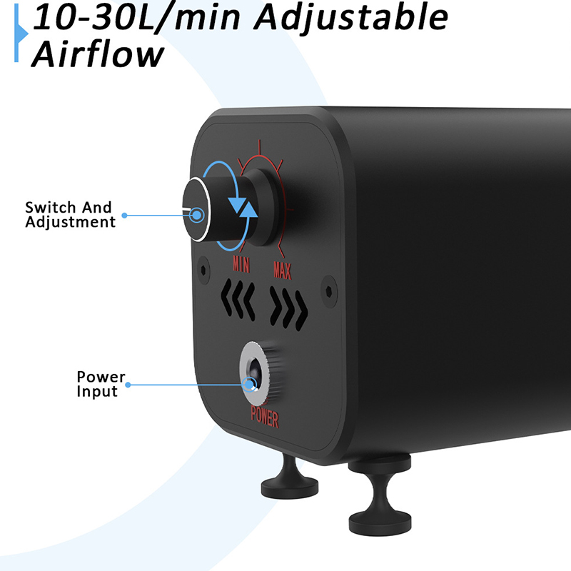 Air Assist hogesnelheidsluchtp - Industrial Laser Engraver recensie en prijs