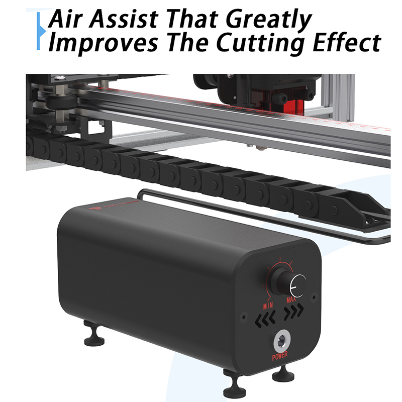 Air Assist hogesnelheidsluchtp - Industrial Laser Engraver recensie en prijs