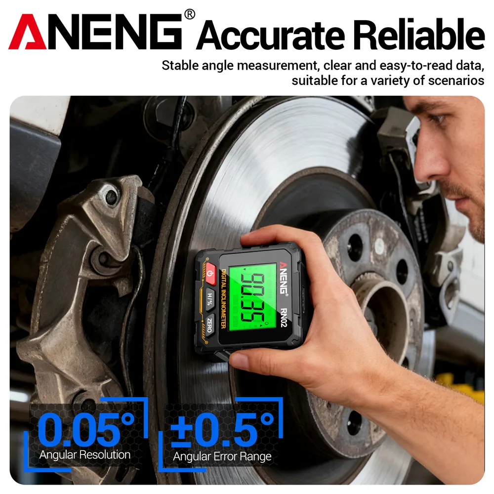 Magnetische digitale hoekzoeke - Industrial Laser Alignment Tool recensie en prijs