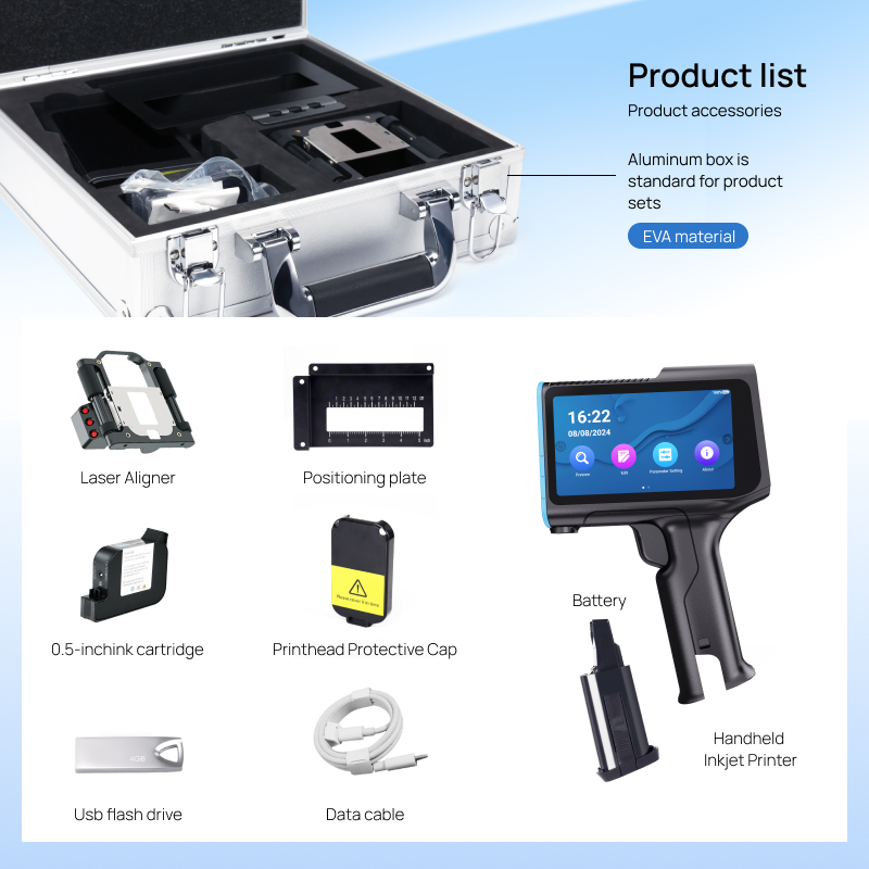 Handheld inkjetprinter met dub - Industrial Handheld Laser Printer recensie en prijs