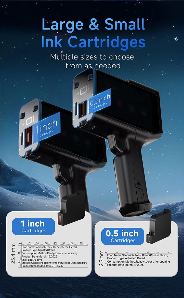 Handheld inkjetprinter met dub - Industrial Handheld Laser Printer recensie en prijs