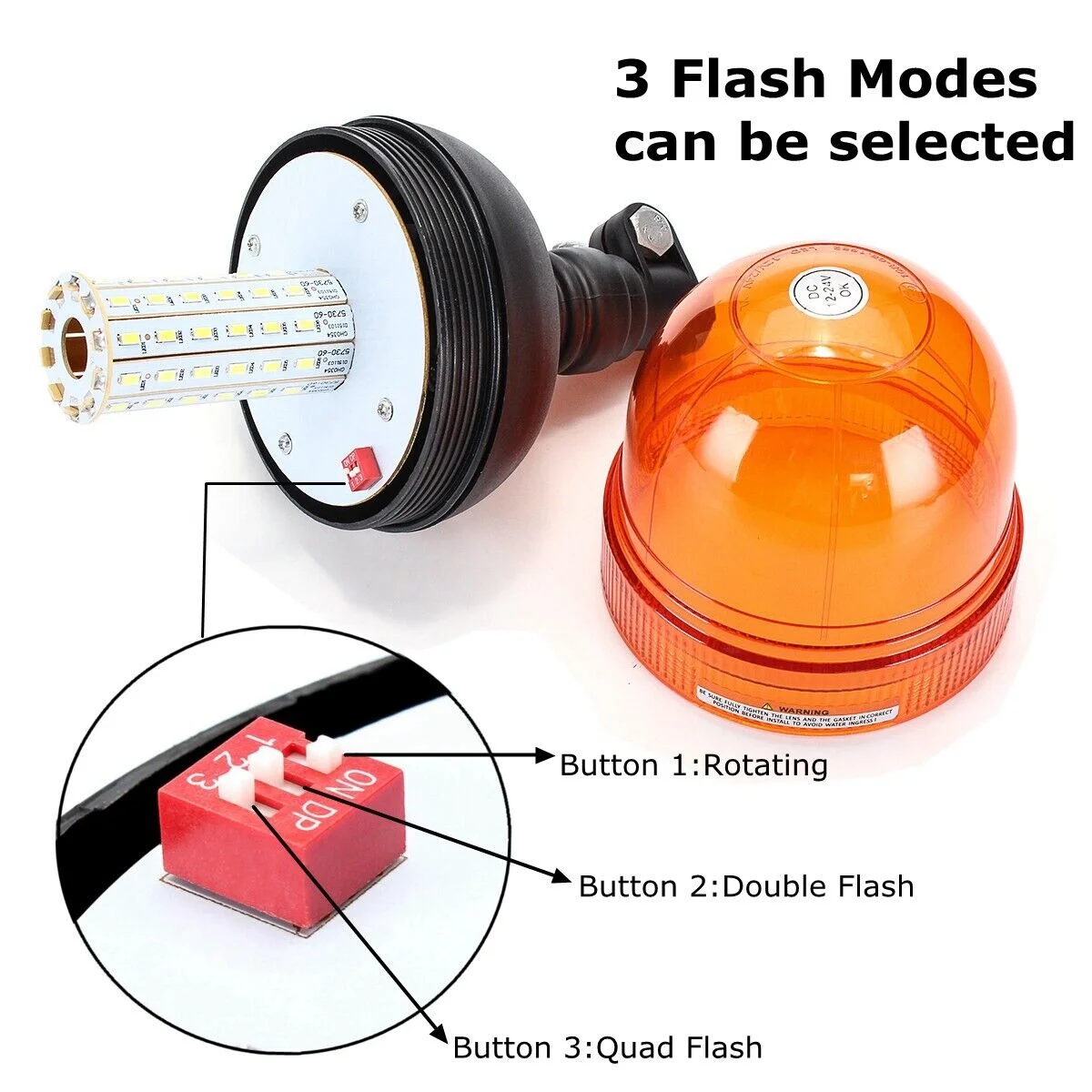 1/2Pcs 12V 24V 60 Led Amber Vr - Industrial Laser Pointer 24V recensie en prijs