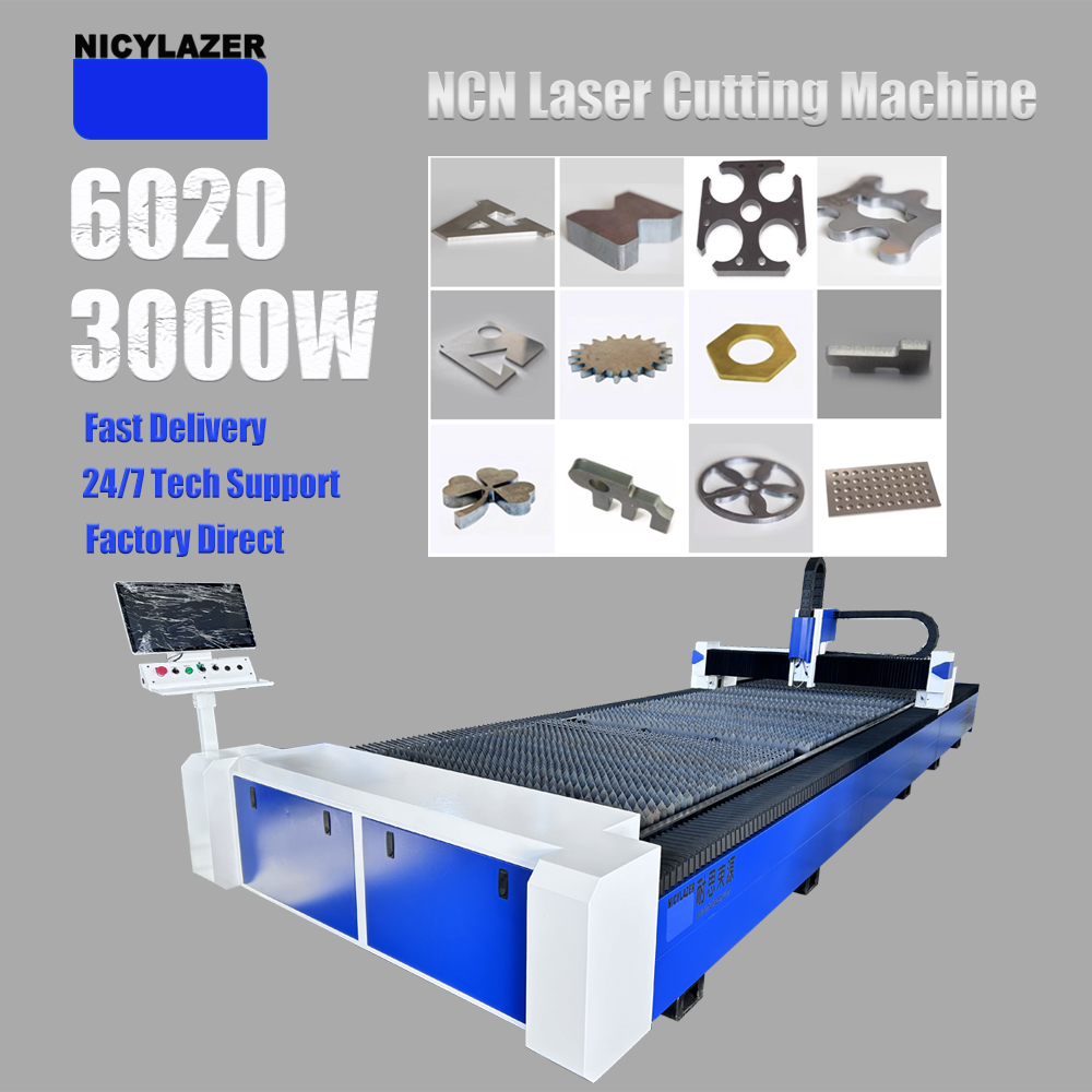 CNC 3000W 6020 Fiber Laser Sni - Industrial Laser Metal Cutter recensie en prijs